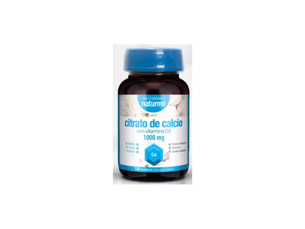 Citrato de Calcio con Vitamina D3 120 Comprimidos