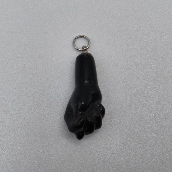 Colgante Figa de Azabache 26x11mm