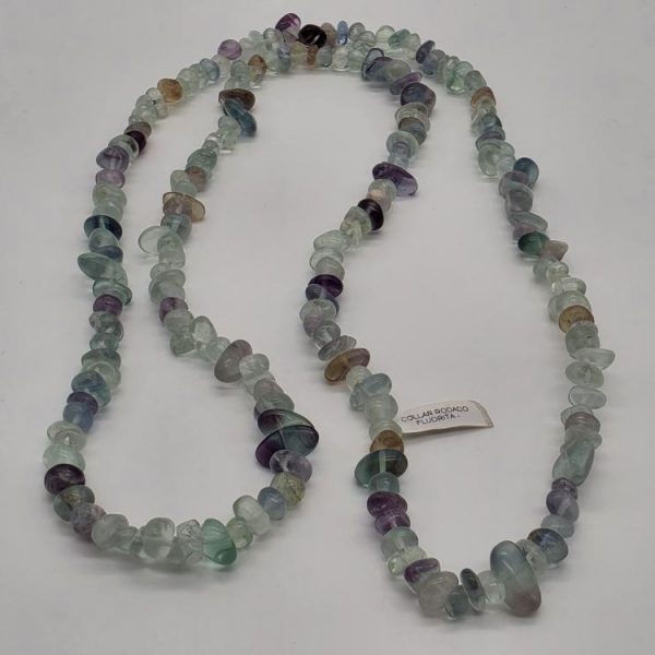 Collar Chips Fluorita