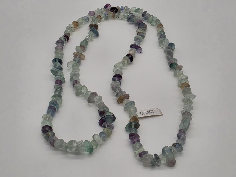 Collar Chips Fluorita