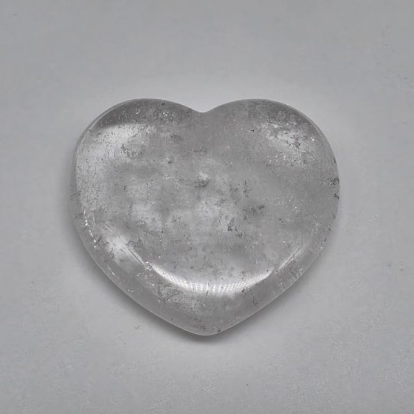 Cuarzo Blanco Forma Corazón