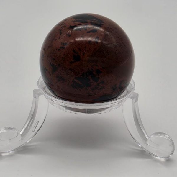 Esfera Obsidiana Caoba