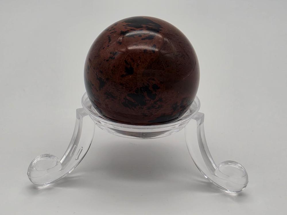 Esfera Obsidiana Caoba