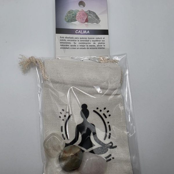 Juego de Piedras Calma con Bolsa