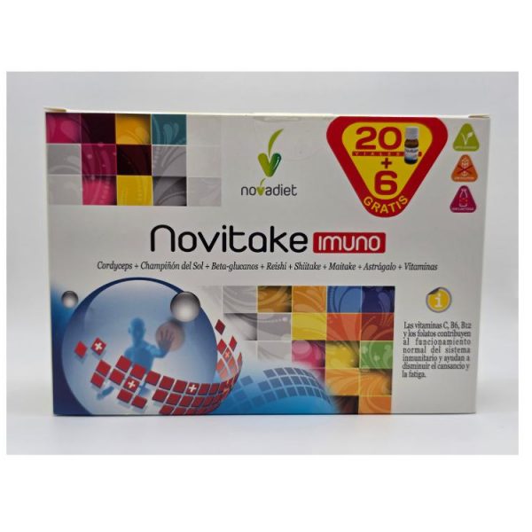 Novitake Imuno 20 6 Viales de Regalo