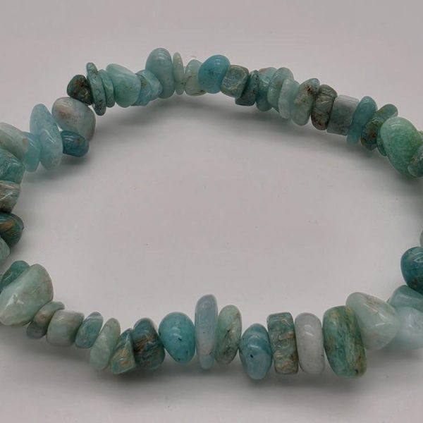 Pulsera Amazonita Chip