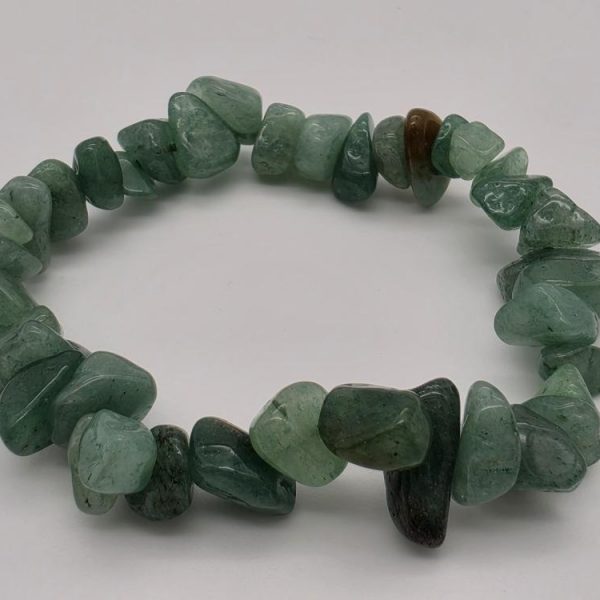 Pulsera Cuarzo Verde Chip