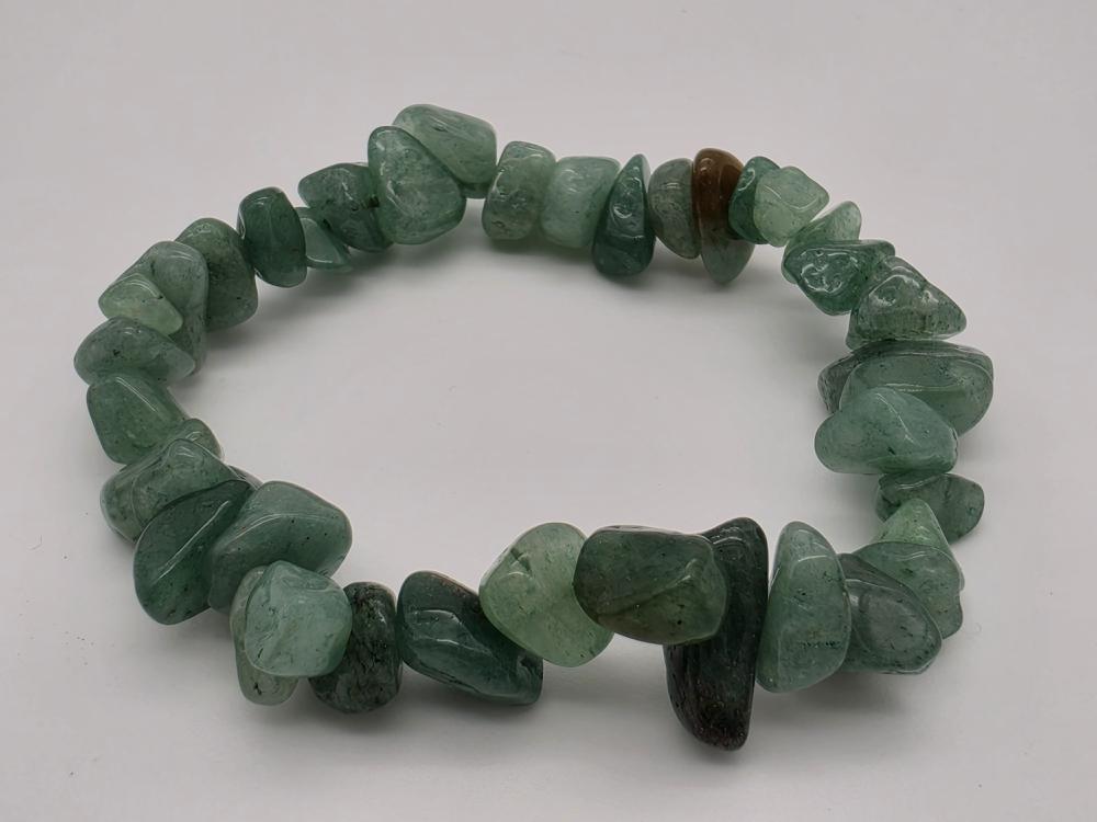 Pulsera Cuarzo Verde Chip
