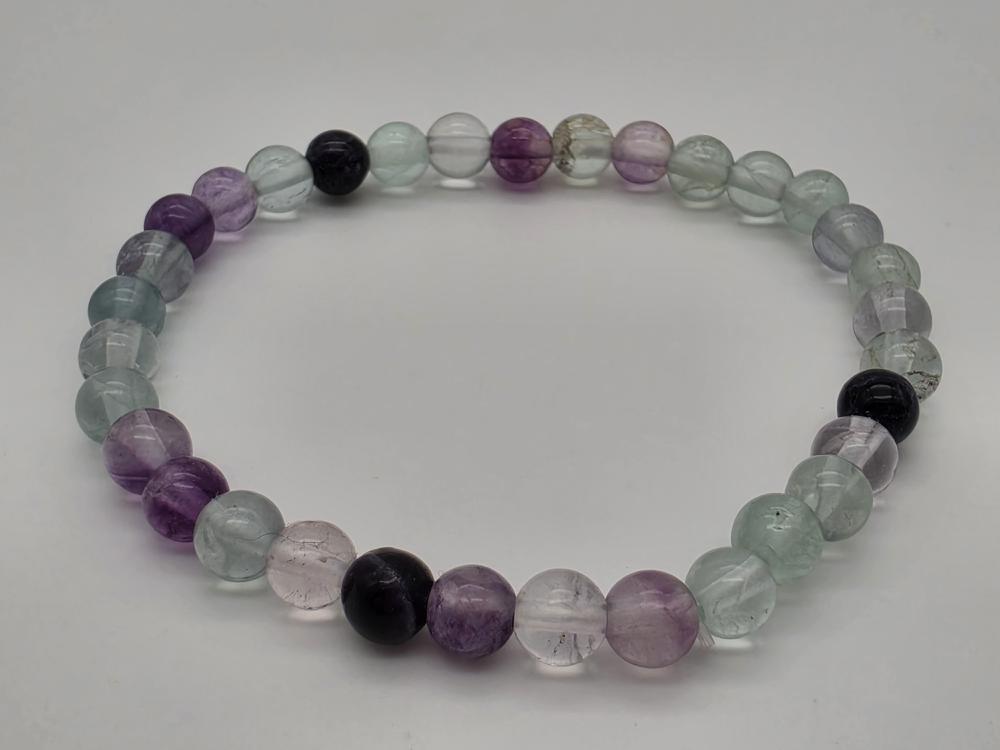 Pulsera Fluorita Bola 6mm