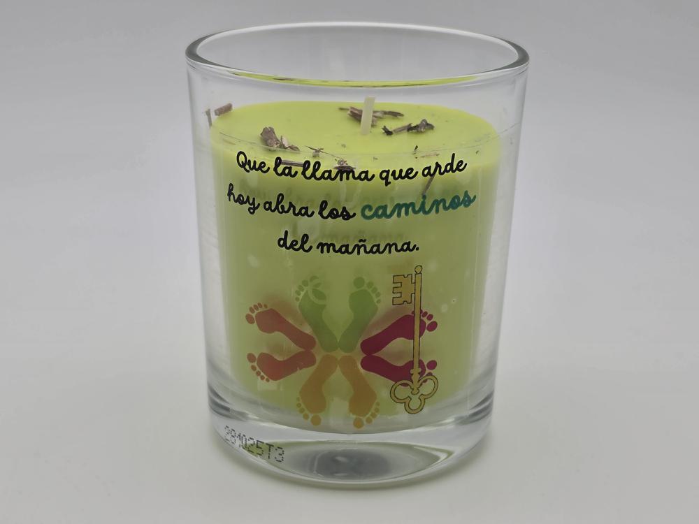 Vela de Intención Perfumada Para Abrecaminos