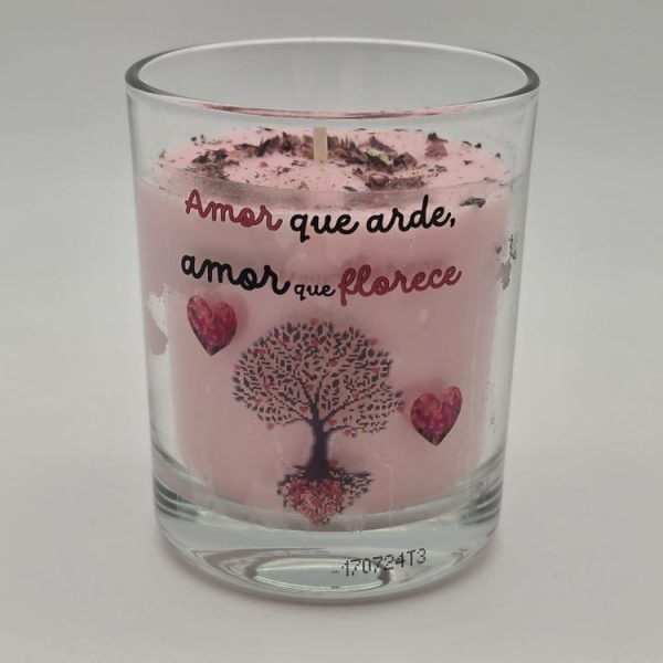 Vela de Intención Perfumada Para el Amor