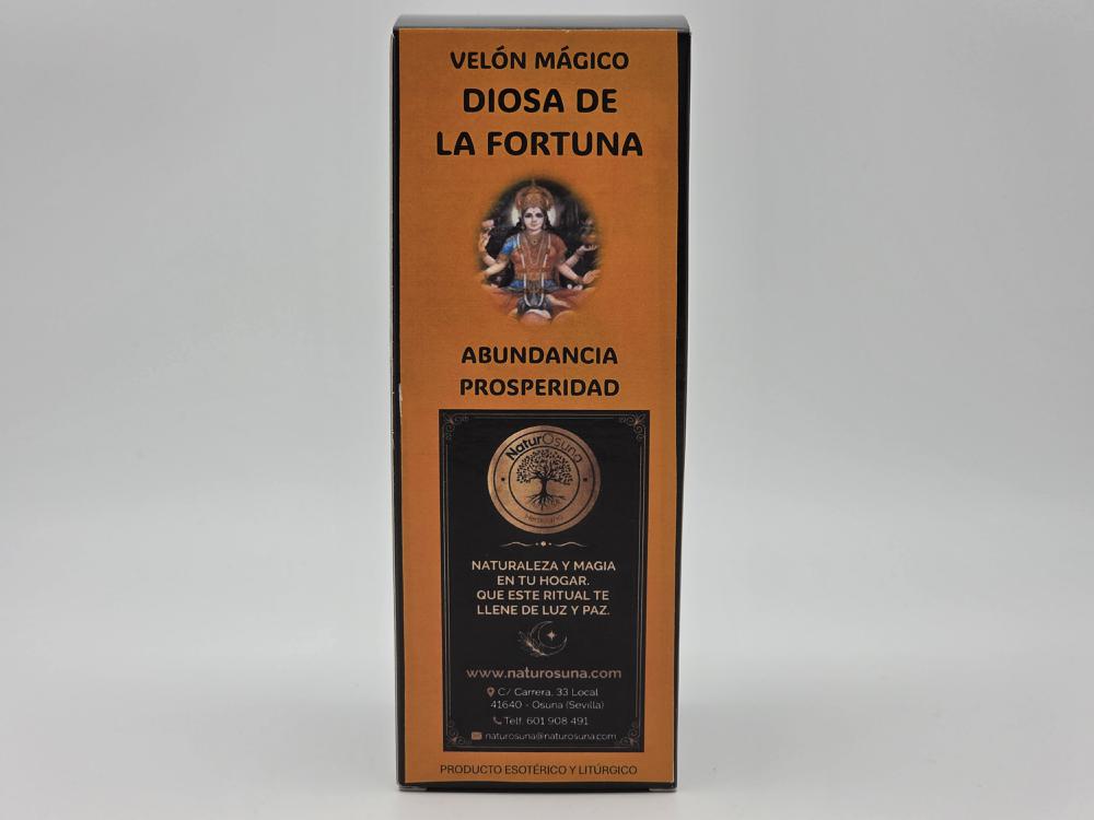 Velón Preparado Diosa de la Fortuna