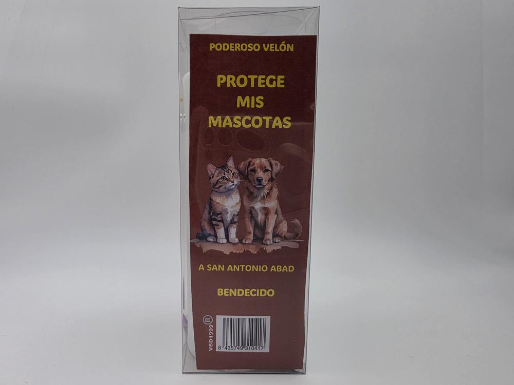 Velón Preparado Protege Mis Mascotas