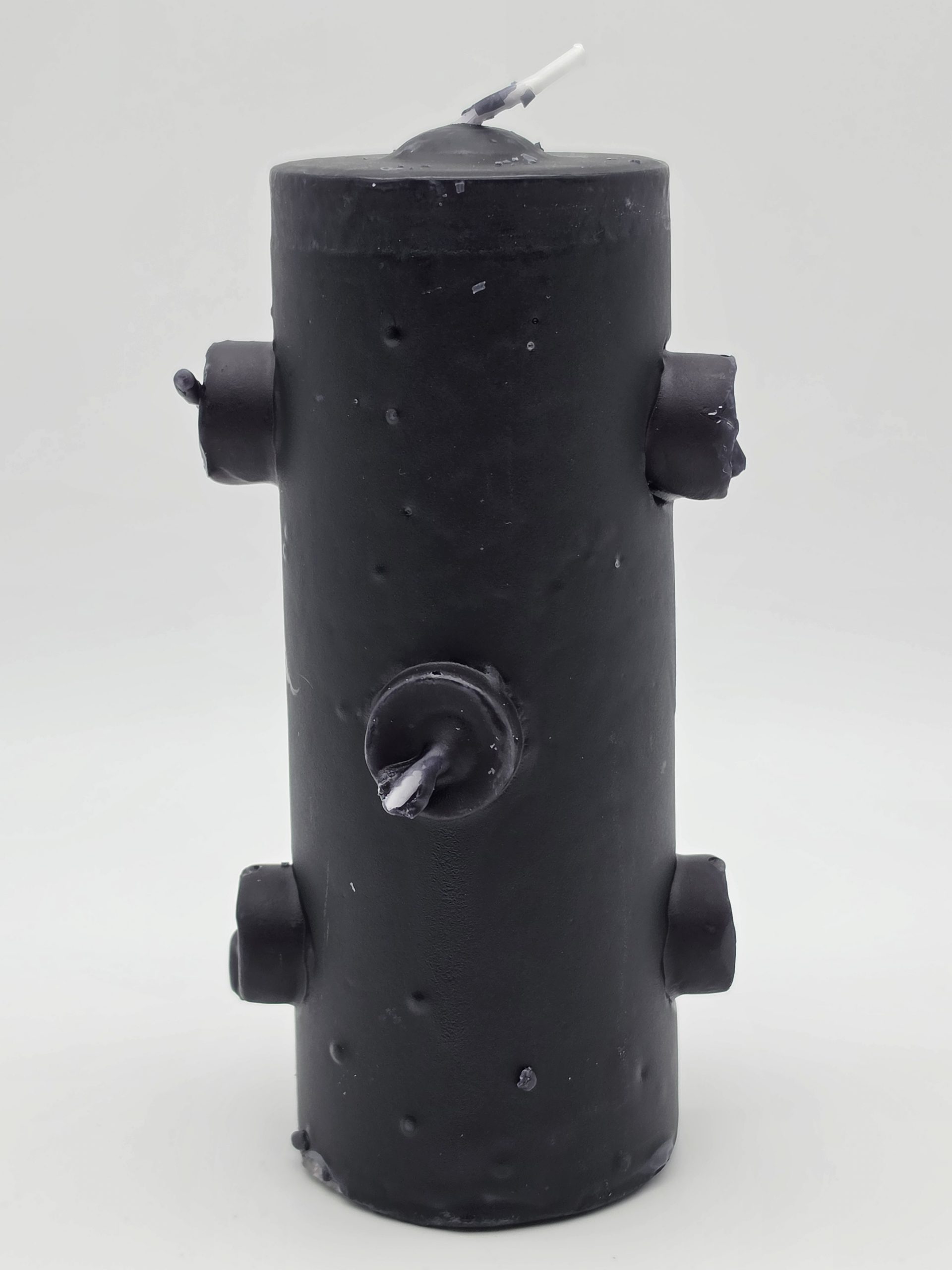 Velón 7 Mechas Negro Tumbatrabajos - Imagen 2