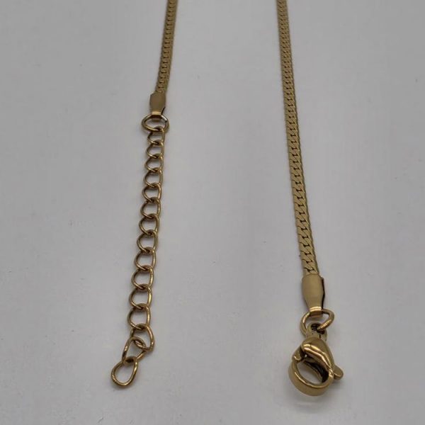 Cadena 45 5 Acero Inoxidable Dorado