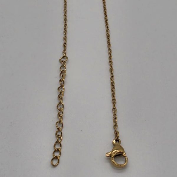 Cadena 45cm Acero Inoxidable Dorado