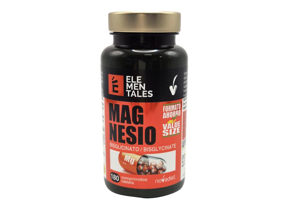 Bisglicinato de Magnesio 180 Comprimidos Elemental