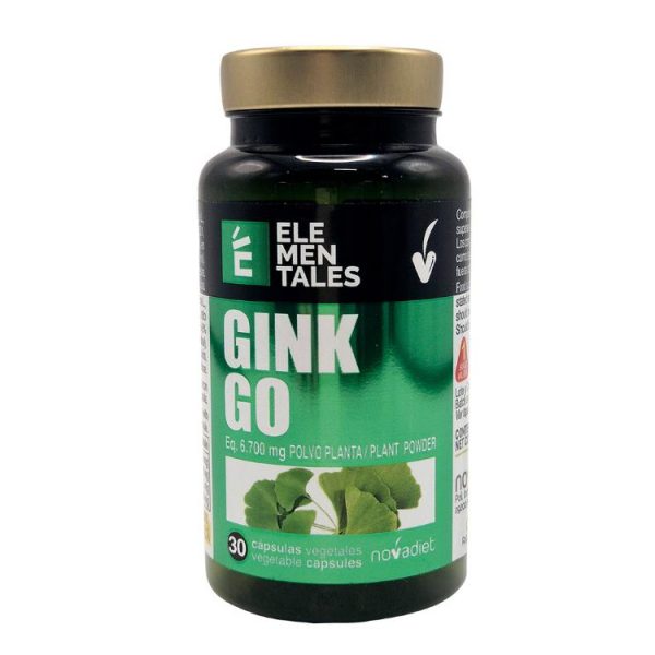 Ginkgo Biloba 30 Cápsulas Elementales