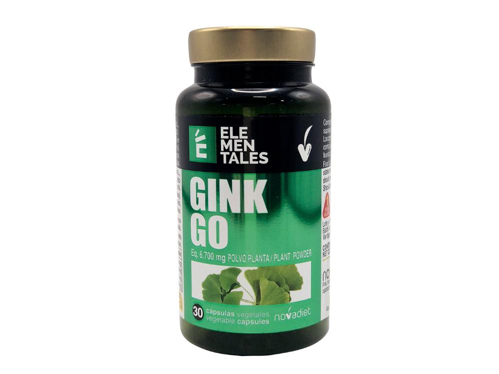 Ginkgo Biloba 30 Cápsulas Elementales