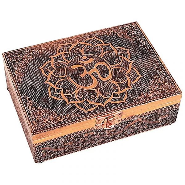 Caja de Tarot OM Color Cobre