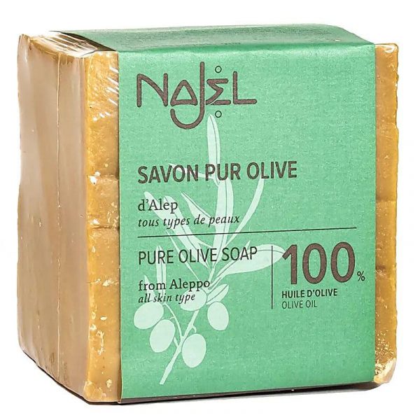 Jabón de Aleppo Najel de Oliva Puro 200g