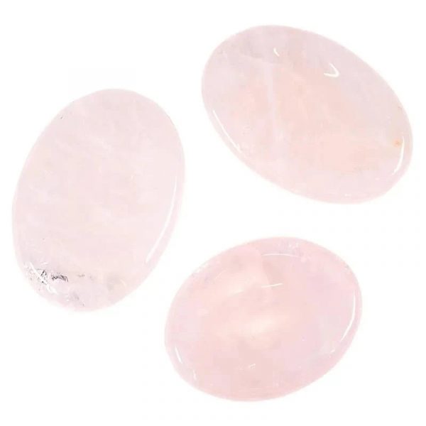 Piedra para el Pulgar de Cuarzo Rosa
