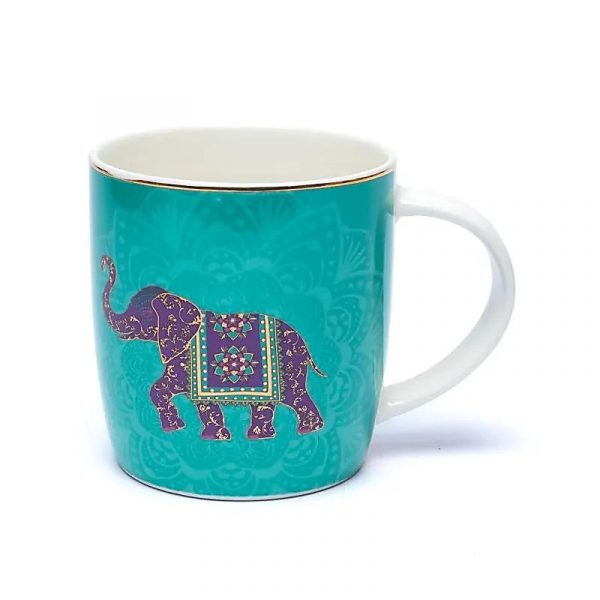 Taza de Té con Infusor Elefante Indio 400ml
