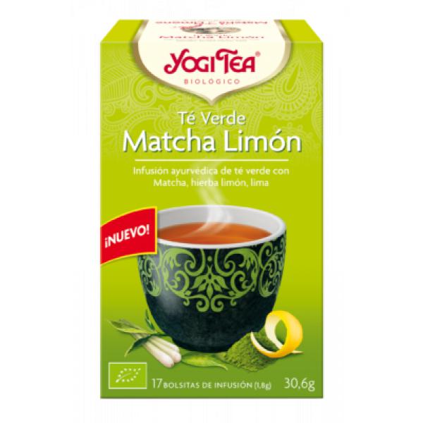 Yogi Tea Té Verde Matcha Limón 17 Bolsitas de Infu