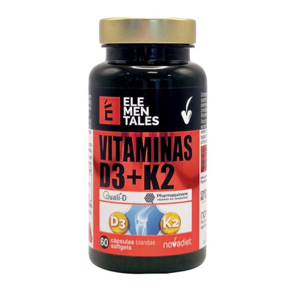Vitamina D3 K2 2000UI 60 Perlas